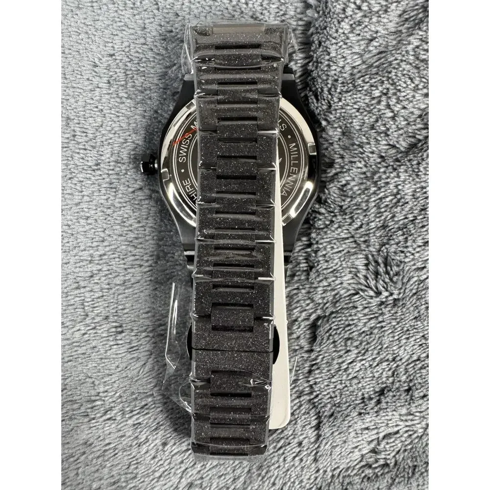 Hidden Hills Millennia G1 Black Frosted Men's Watch M-G1-BLK-F - Picture 3 of 9